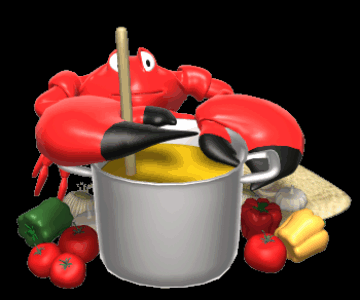 cartoon crab