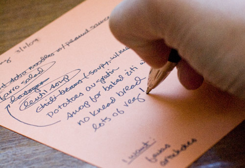 Menu Planning Menu Planning