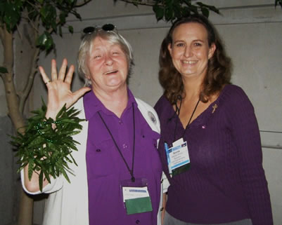 Brenda and Kay Lee in New Orleans December 2007