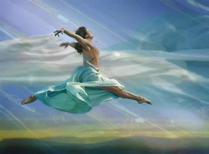 woman leaping woman leaping